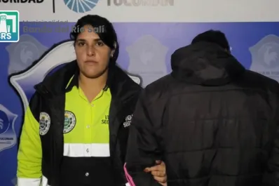 Dos vigías mujeres persiguieron y capturaron a un hombre que robó un celular