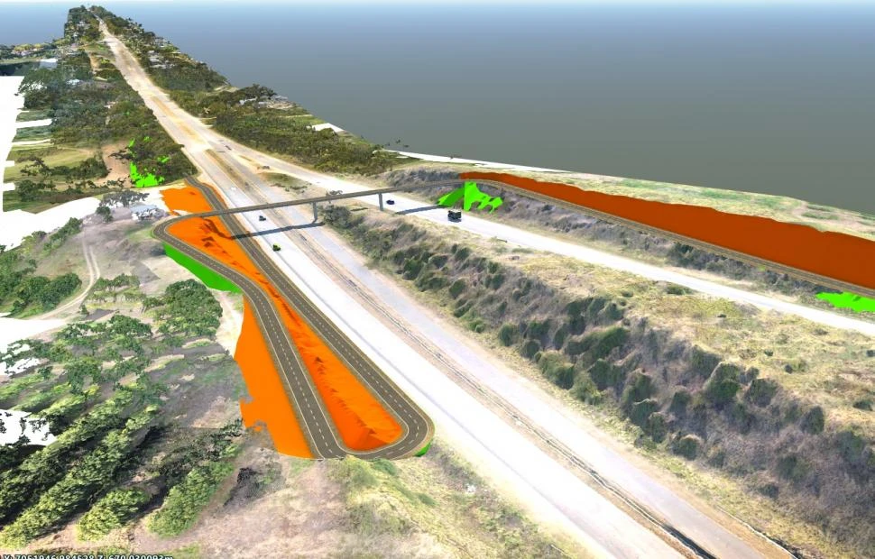CAMBIOS DE TERRENO. Habrá que hacer algunos movimientos en la superficie para que el trayecto no desgaste a los ciclistas con pendientes.
