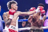 El tucumano Ruiz retuvo el título latino con un KOT en el primer round en el Luna Park