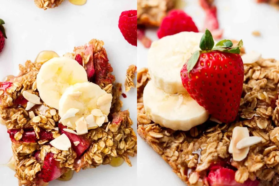 Barritas de avena para preparar en cinco pasos.