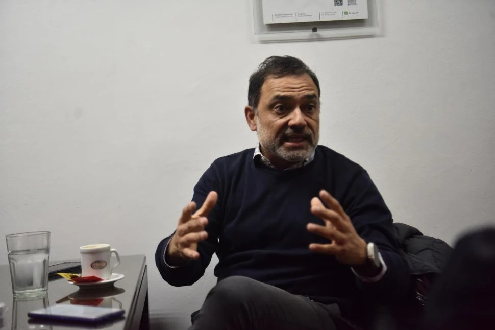 Reynoso vino a un seminario organizado por la Facultad de Ciencias Económicas de la UNT. LA GACETA / FOTO DE Osvaldo Ripoll