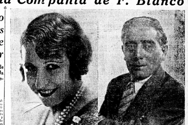 En marzo de 1932, Félix Blanco debutaba con su compañía en Tucumán