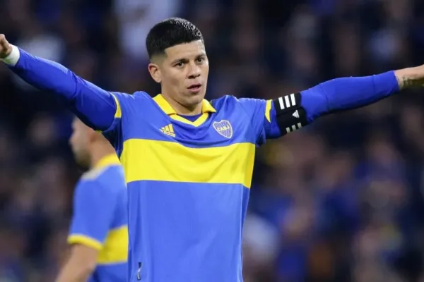 Marcos Rojo, en duda para el duelo de Boca ante Trinidense