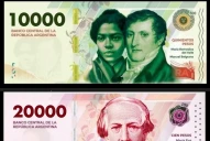 Medidas de seguridad: cómo saber si un billete de $10.000 es falso