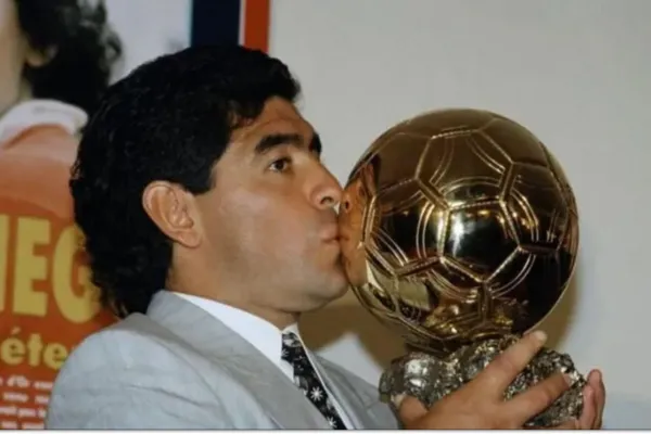 El robo del Balón de Oro de Maradona: la impactante historia detrás del trofeo fundido para hacer lingotes