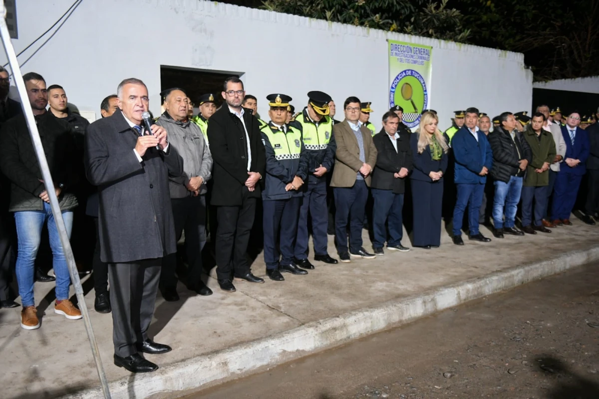 Lules: el Gobierno inauguró dos dependencias policiales