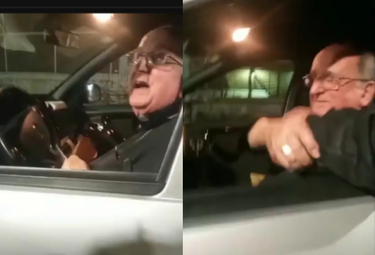Video: el Arzobispo de Salta conducía sin carnet y admitió que había tomado