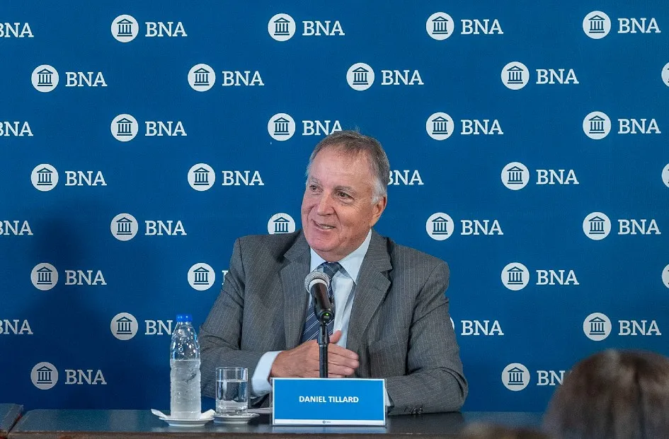 DANIEL TILLARD. Presidente del Banco Nación.