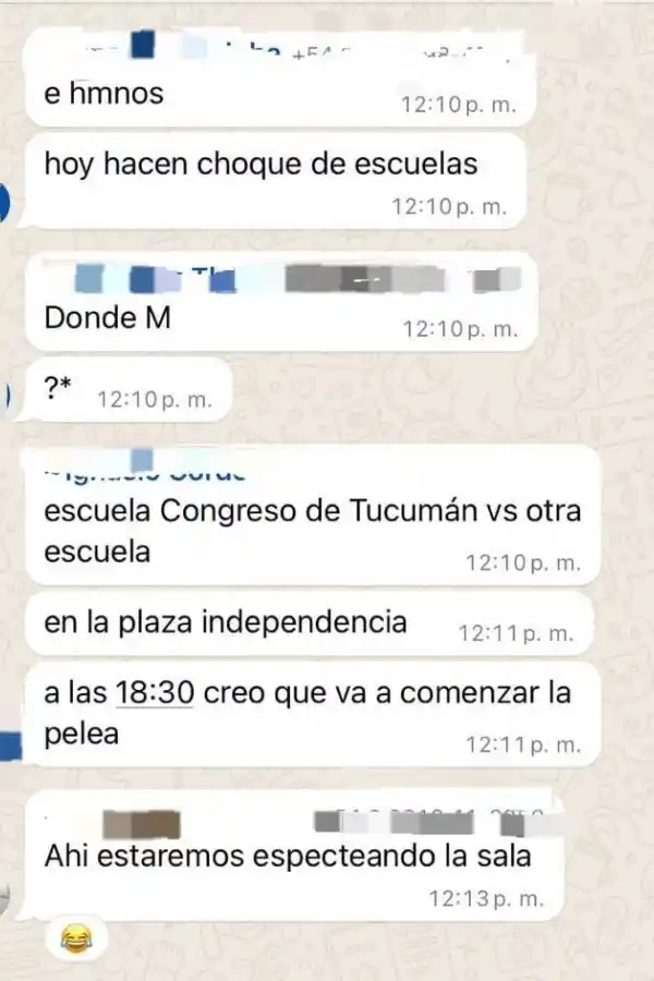 VIDEO Otro día de caos por las peleas entre estudiantes en el centro tucumano