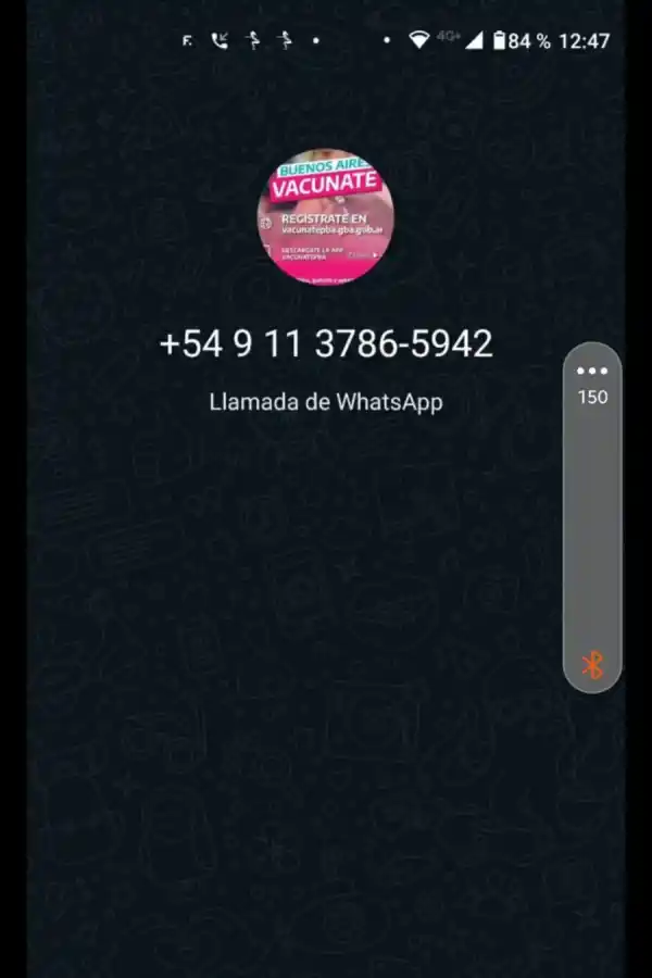 Los estafadores usan una imagen de perfil para simular que la comunicación es oficial.