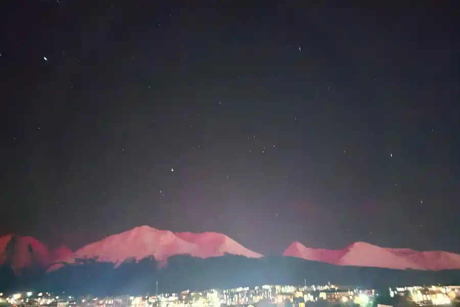 Imágenes: las increíbles auroras australes que se observaron en Ushuaia