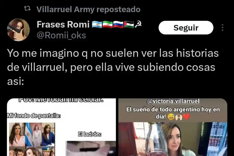 El particular saludo en las redes de la vicepresidenta: Coman pollo con repollo