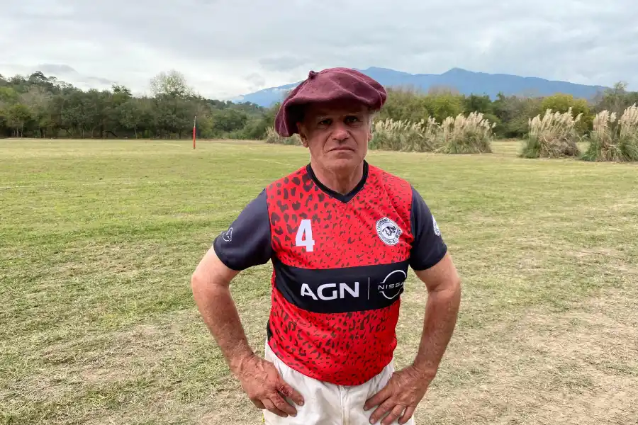 FELIZ. Sabatier disfruta de su estadía en Tucumán. 