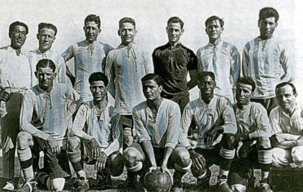 La Selección también contó con la presencia de afroargentinos.
