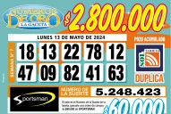 Los Números de Oro de LA GACETA del 13 de mayo de 2024