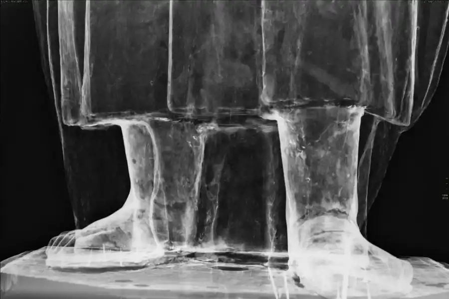 APORTE. En Méndez Collado se hicieron placas para analizar las estatuas.