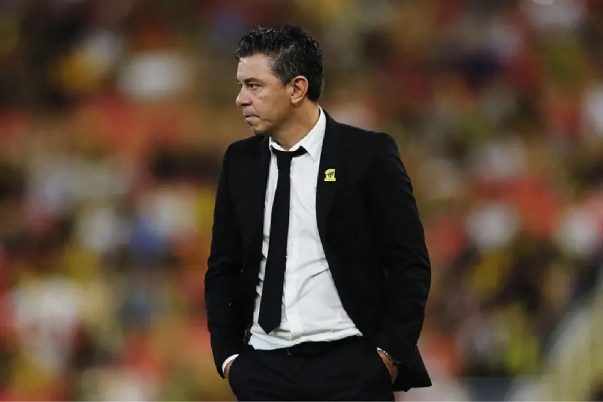 NO VA MÁS. Marcelo Gallardo perdió de manera categórica en su último partido y fue echado como técnico de Al-Ittihad.  