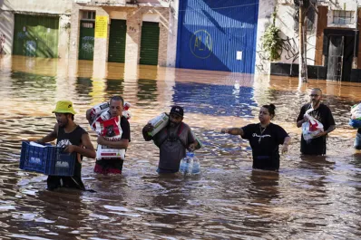 Nuevas crecidas alargan el drama en el sur de Brasil