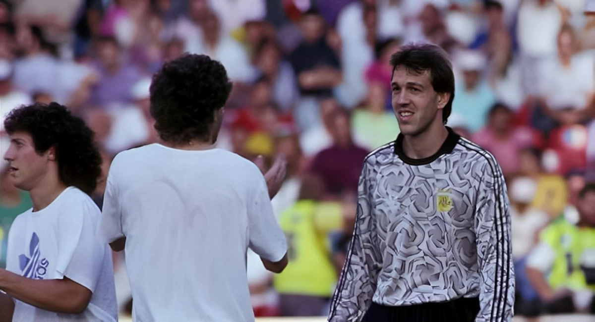 Fabián Carcelarich jugó el Mundial de 1990.