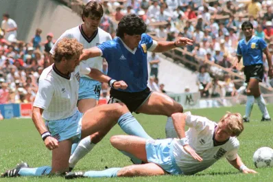Un gol de Maradona hizo que el 14 de mayo deje de ser el día del futbolista