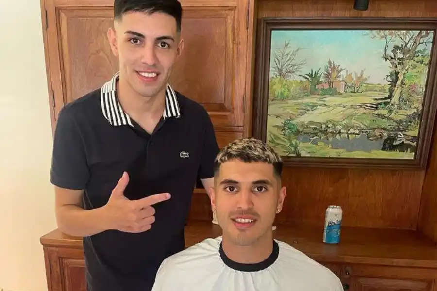 CAMPEÓN DEL MUNDO. Sebastián Amaya contó cómo llegó a cortarle a Exequiel Palacios