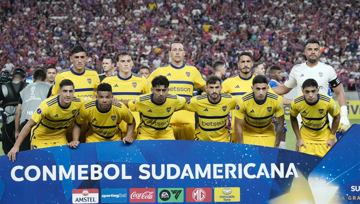 RECUPERACIÓN. Boca, que viene de perder ante Atlético Tucumán, tendrá la chance de vengar la goleada sufrida en su visita a Fortaleza.