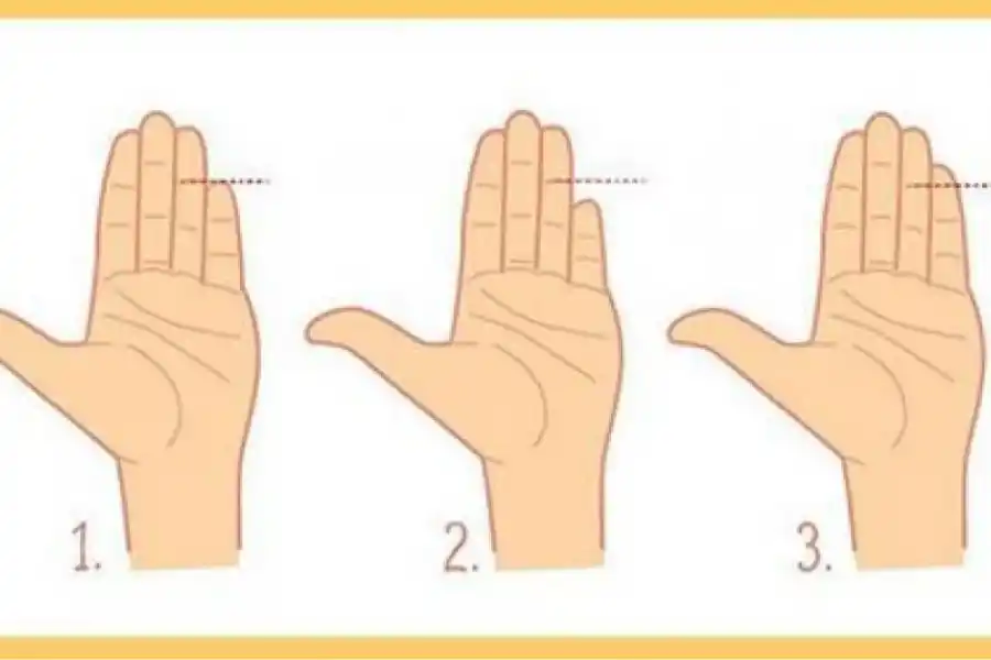 Test de personalidad: el tamaño de tu dedo meñique revelará un importante secreto sobre vos