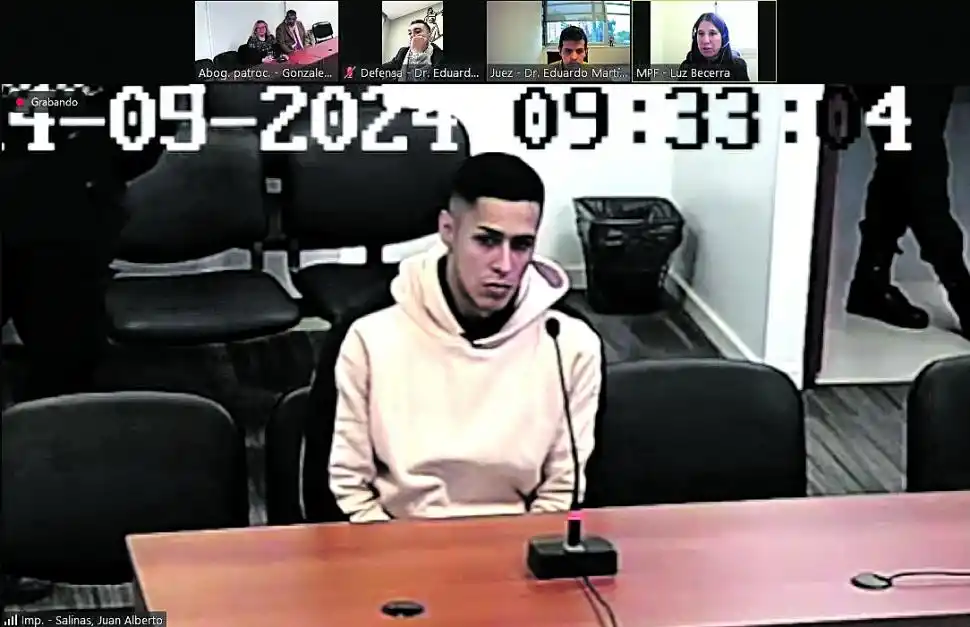 IMPUTADO. Juan Alberto Salinas disparó por la espalda a Juan Ovejero.