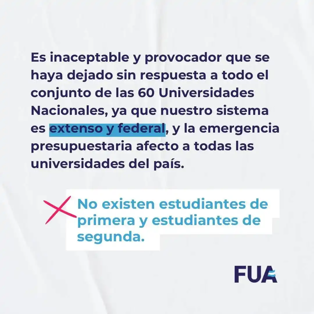 Inadmisible y provocador: universidades del país criticaron el acuerdo entre Nación y la UBA
