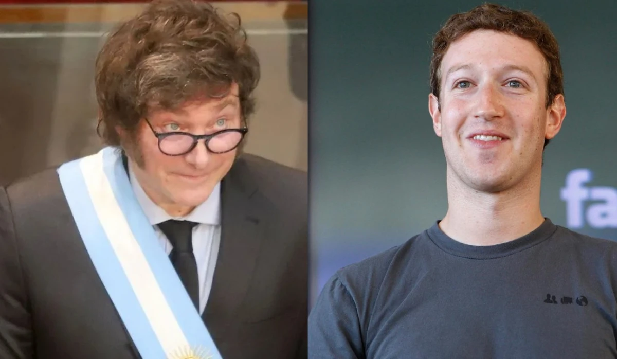 Javier Milei se reunirá con Mark Zuckerberg.