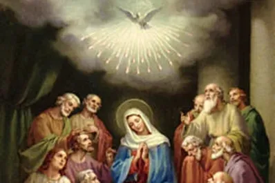 La misa de hoy: la venida del Espíritu Santo