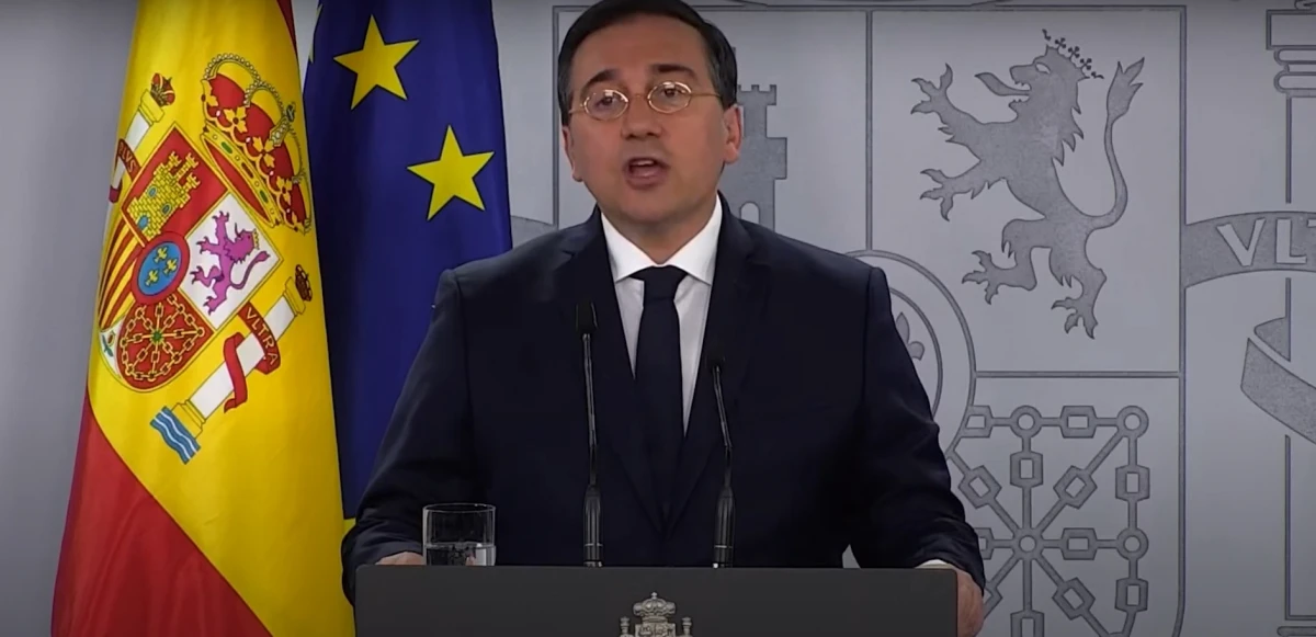 Declaración institucional del ministro de Asuntos Exteriores, Unión Europea y Cooperación de España.