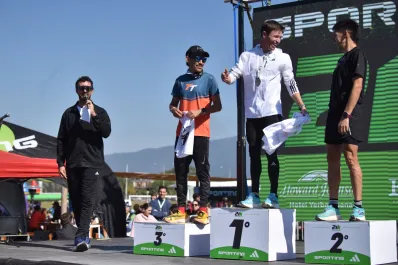 Los dos primeros de la general de los 21K de Yerba Buena durmieron bajo el mismo techo