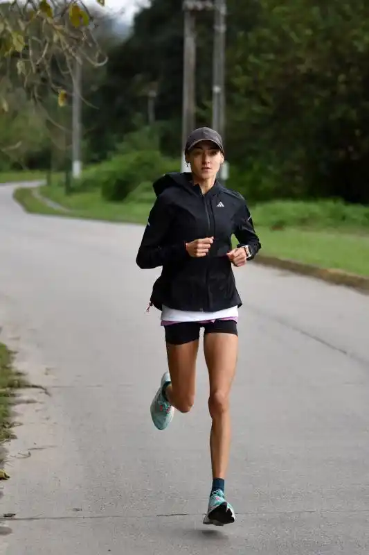 EN ACCIÓN. En 2024, Landers hizo podio en un Argentino de Pista.