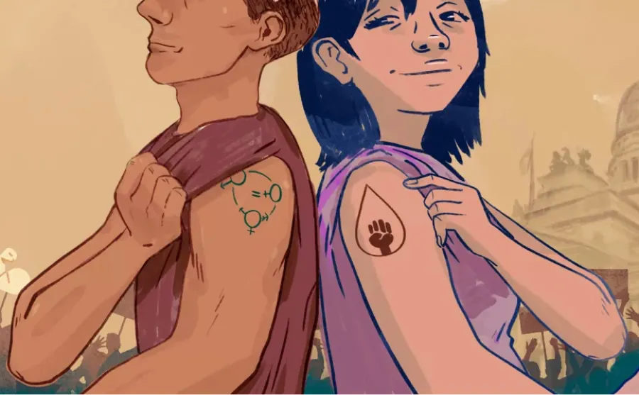 No son apolíticos, sino que tienen diferentes formas de participación política. /ILUSTRACIÓN DEL PROYECTO #QUÉDICENDEMÍ