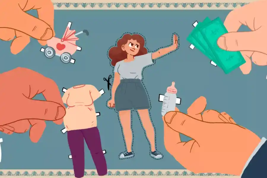 No se embarazan por un plan./ ILUSTRACIÓN DEL PROYECTO #QUÉDICENDEMÍ 