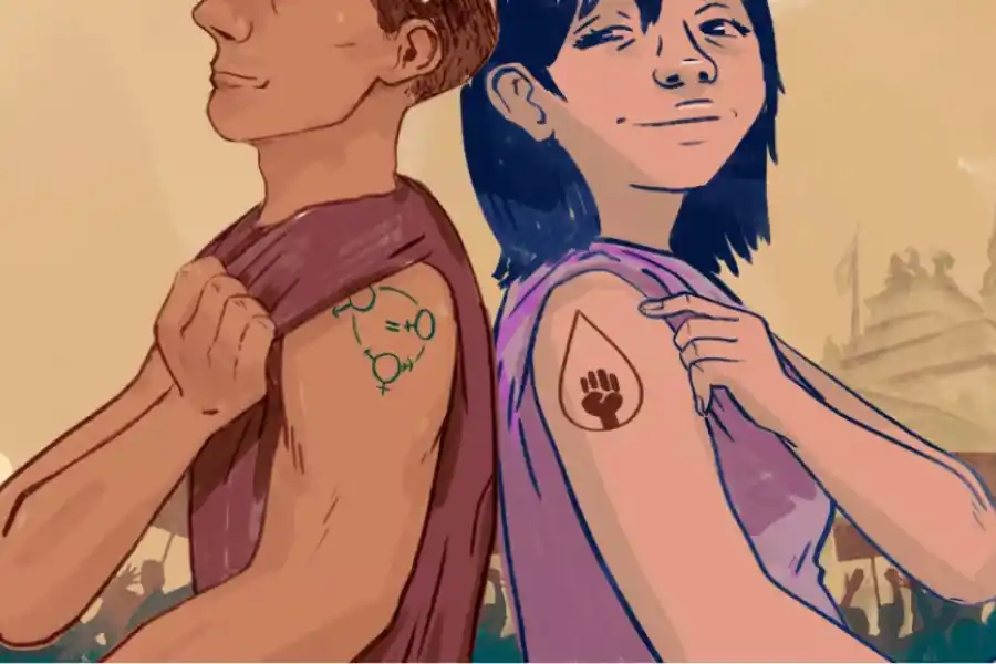 No son apolíticos, sino que tienen diferentes formas de participación política. /ILUSTRACIÓN DEL PROYECTO #QUÉDICENDEMÍ