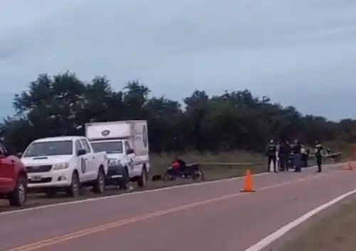 PLENO OPERATIVO. El lugar donde se encontró el cuerpo de las víctimas.