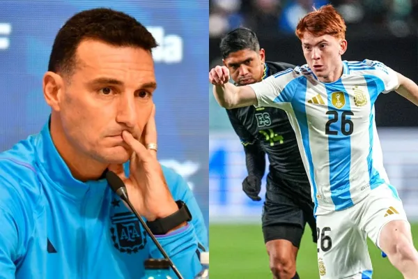 Scaloni decide: los tres nombres que podrían quedar afuera de la Copa América 2024