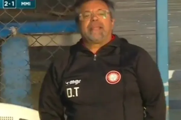 Tras el Riestra-River, Caruso Lombardi volvió a tener un incidente y casi termina en escándalo