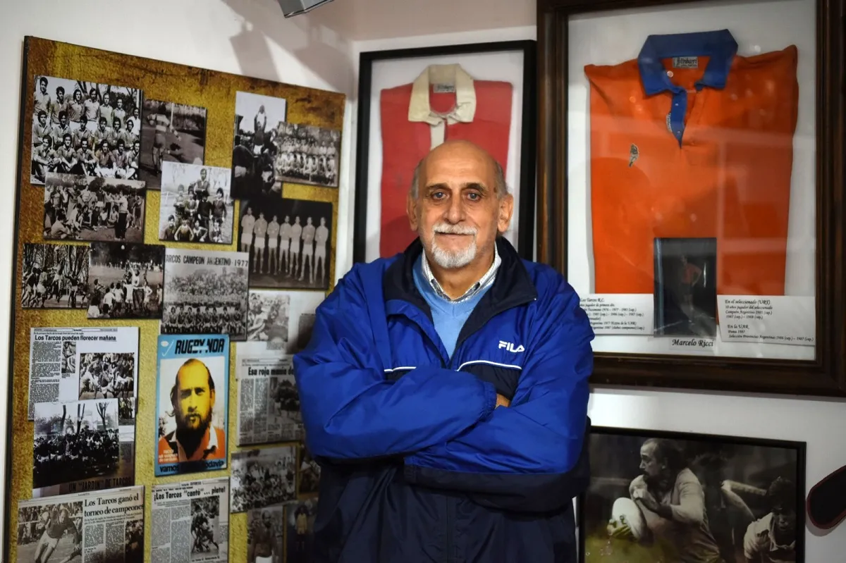 RINCÓN DE HONOR. La sede de Los Tarcos le dedica un espacio exclusivo a la carrera de Marcelo 