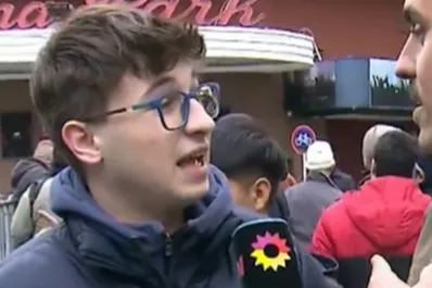 Video: un joven kirchnerista quiso ir a ver a Javier Milei pero se quedó sin entradas