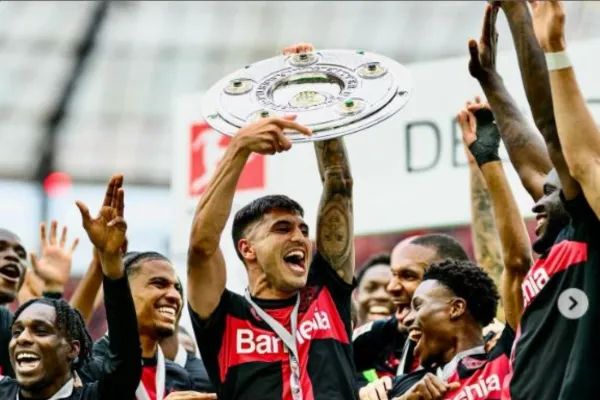 Tucu Palacios, con Bayer Leverkusen, buscará el título en la Europa League