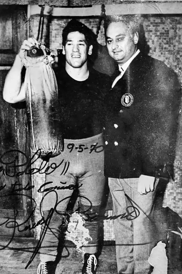 AMISTAD. “Ringo” Bonavena visitó varias veces a “Pololo” en Famaillá.