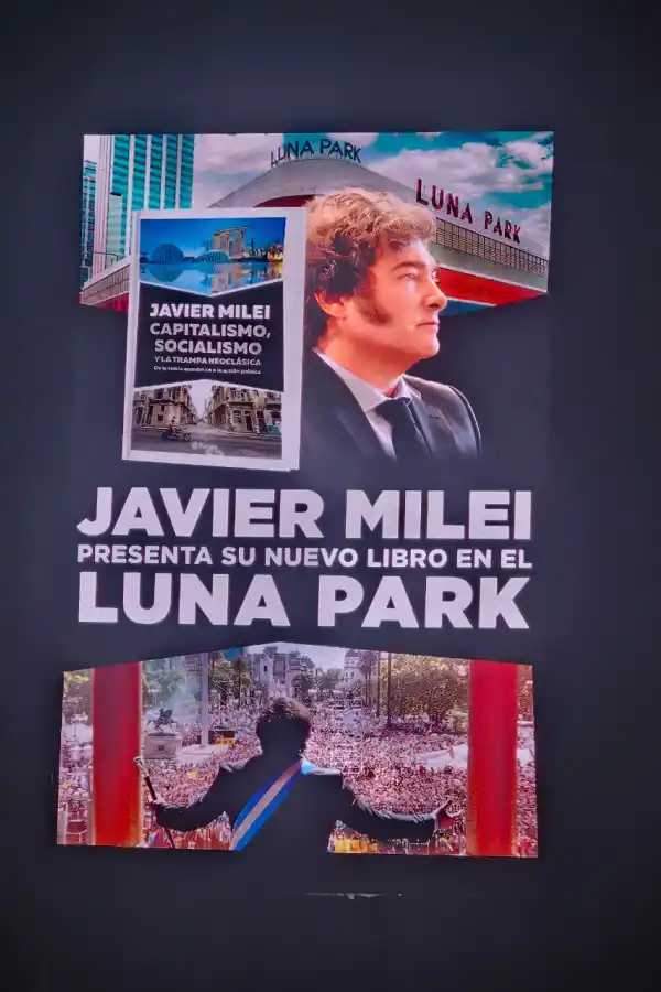 LA GACETA en el Luna Park: el pueblo libertario está listo para ovacionar a Milei