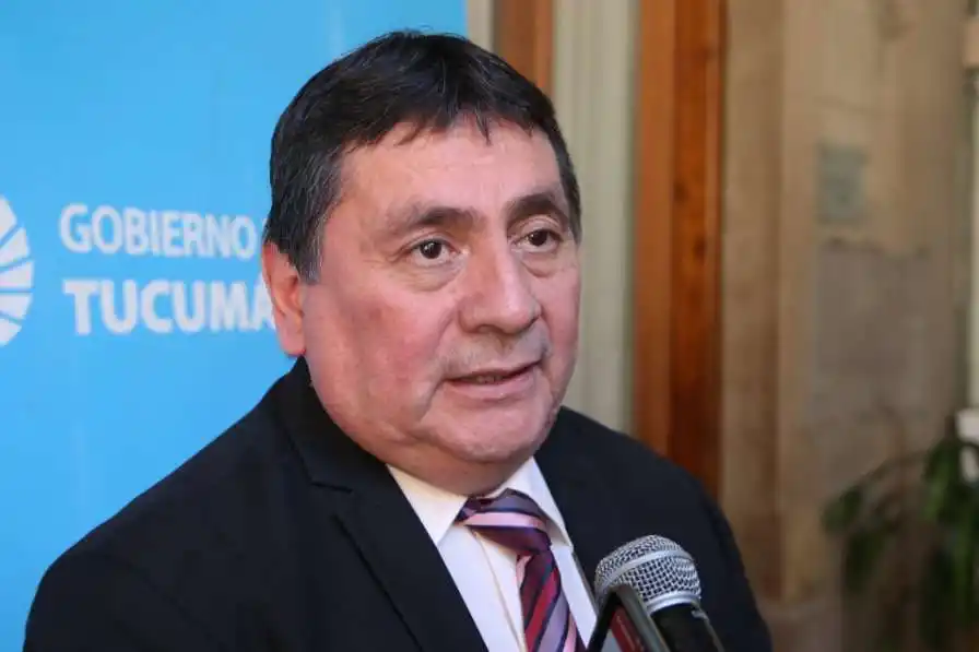 El intendente Luis Campos.