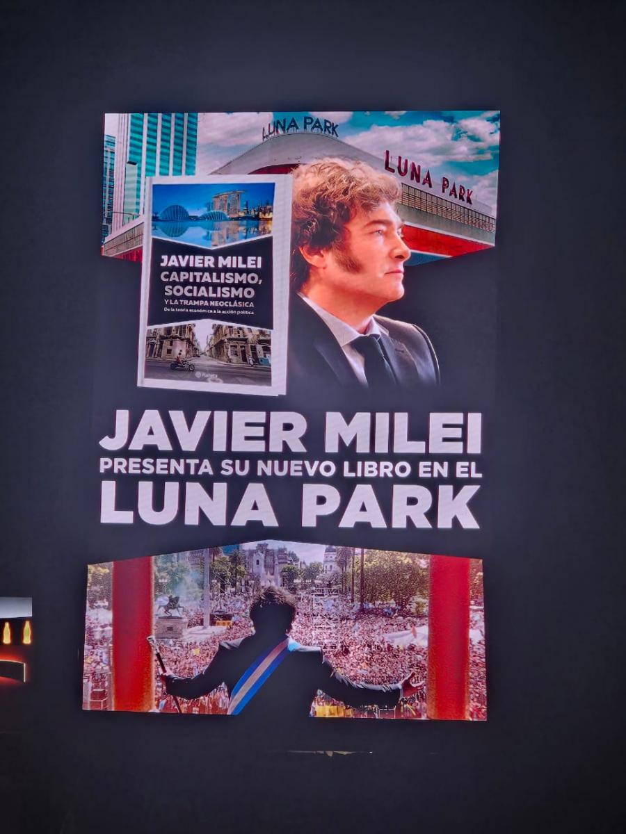 LA GACETA en el Luna Park: el pueblo libertario está listo para ovacionar a Milei