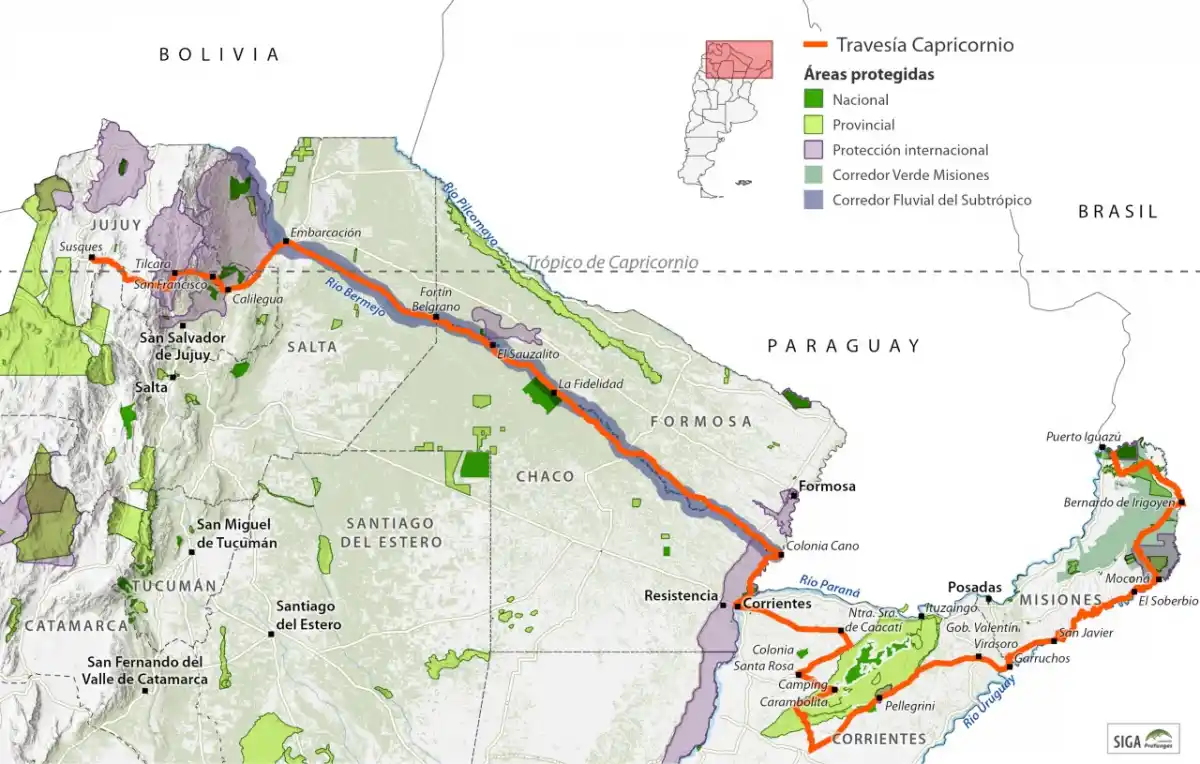 Travesía Capricornio, una aventura que busca poner en valor el norte grande argentino