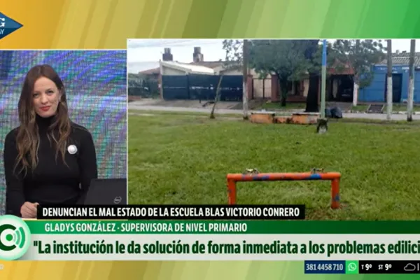 Denuncia de mal estado de la escuela Blas Victorio Conrero: qué responden las autoridades