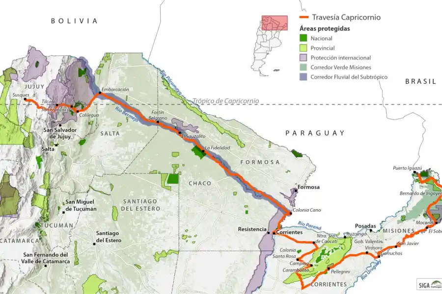 Travesía Capricornio, una aventura que busca poner en valor el norte grande argentino